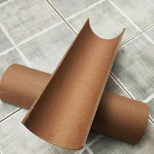 半圆硬纸管手工瓦片汽车轨道益智搭建绘画粗细牛皮纸管区角布置