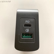 RAMPOW充电器PD45瓦1A1C适用于苹果13 14 ipad macbook pro快充头