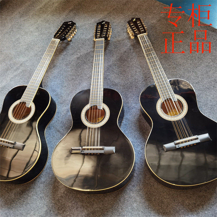 ㊣十弦吉他木吉他跨境乐器 厂家 存库吉他低价清仓guitar requint