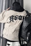 Y82-特P138控178加厚羽绒棉服冬季字母刺绣面包服宽松棉衣外套，男装棉衣，电商A216