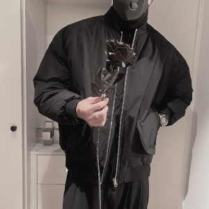 Y95-P238控318 外涤纶内50标羽绒日系短款羽绒立体浮袋设计图片