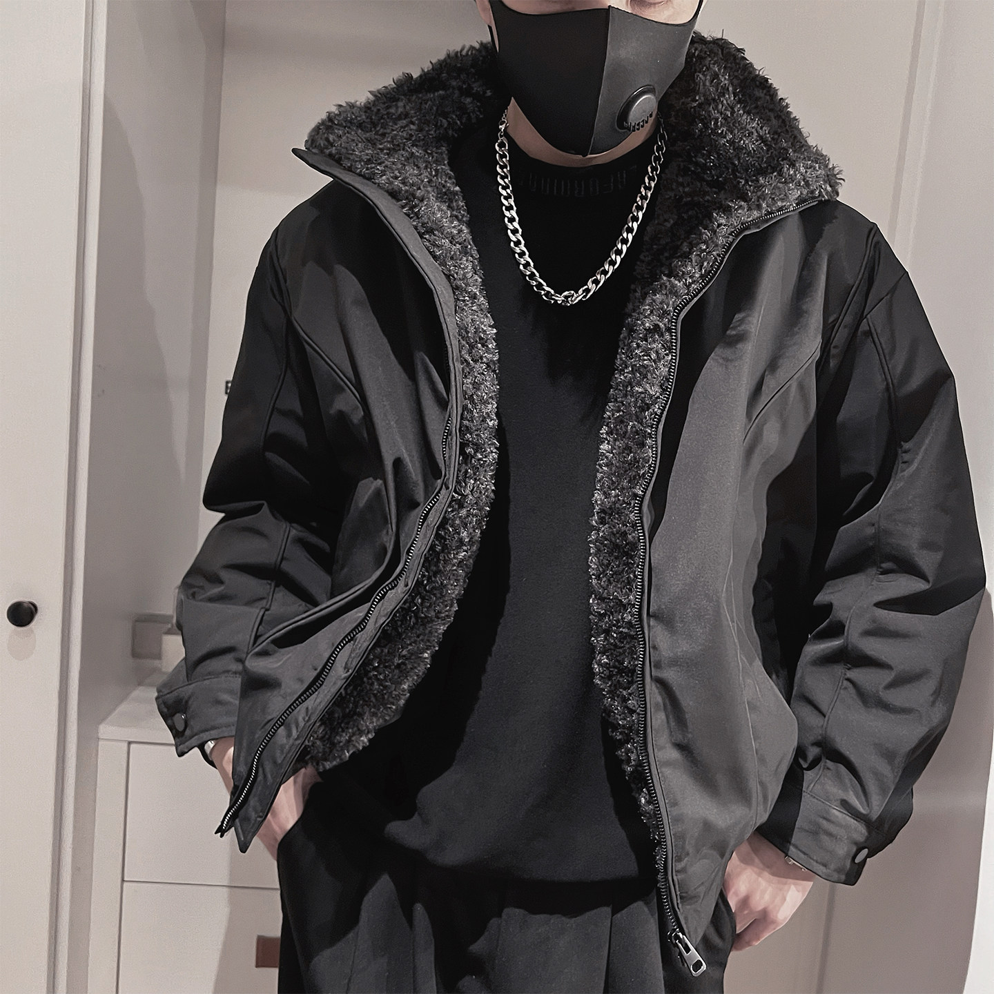 Y117-P138-控178-M-3XL-聚酯纤维座山雕棉衣,男装棉衣,电商A216
