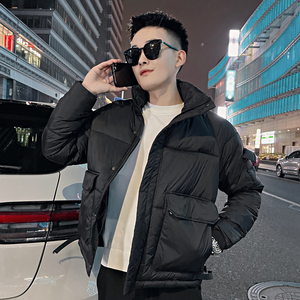 Y11-特P115-控155 2025冬款延续款大口袋翻领基础款棉衣男面包服图片