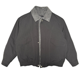 Y109-P198-控265聚酯纤维假两件拼牛仔薄羽绒服50绒单件，男装羽绒服，电商A216