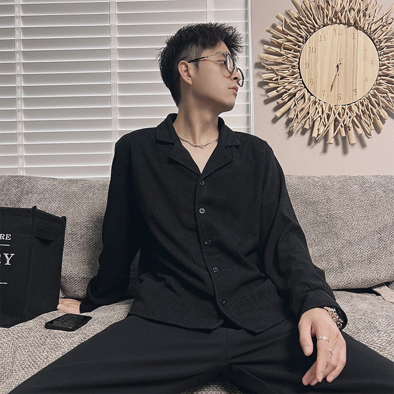 CS65B特P68-控98M-3XL80%聚酯纤维20%粘胶纤维衬衫,男装衬衫,电商A216