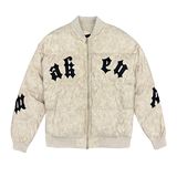 Y82-特P138控178字母刺绣加厚羽绒棉服外套宽松冬季面包服棉衣，男装棉衣，电商A216