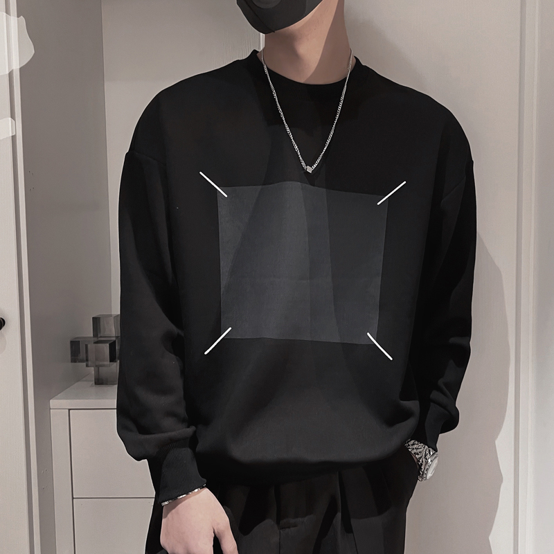 WY87-特P55控7835%棉65%聚酯纤维潮牌卫衣小伙圆领套头痞帅卫衣，商品下架区商品下架区，电商A216