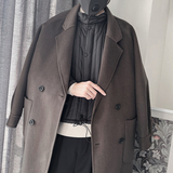 Y85-特P982023冬季新款设计感立领纯色棉服男潮牌痞帅男士棉袄黑，男装棉衣，电商A216