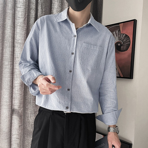 CS69-M-3XL P78-控108-95%棉 5%聚酯纤维凸点雪花纹衬衣 微阔版型图片