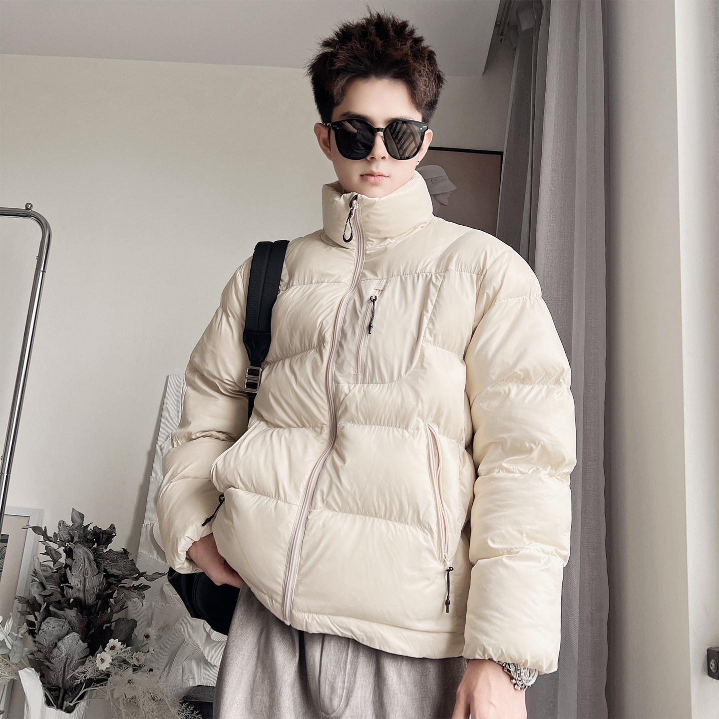 Y123-M-3XLP138-控188聚酯纤维光面面料柔软石墨烯棉面包，鞋类箱包手腕包，电商A216