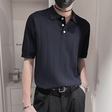 PL28-M-3XLP78-控10867.4%粘胶纤维32.6%聚酯纤维针织POLO衫，男装Polo衫，电商A216