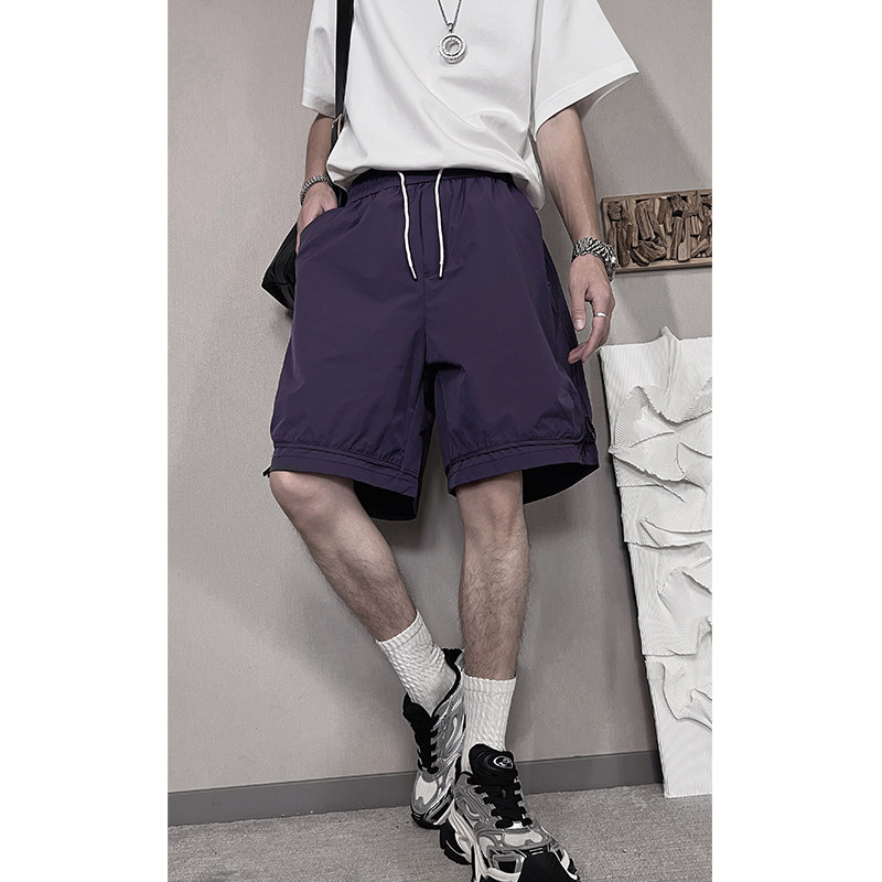 K15-M-3XL-P48-控78100%聚酯纤维夏日风速干多巴胺色系短裤裤长,男装牛仔裤,电商A216