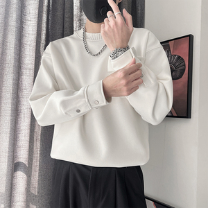 WY272-P78-控108-M-3XL 面50%50%涤 底涤 手袖扣防风德绒卫衣图片