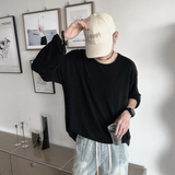 CX21-特P38控5865%人棉30%涤纶5%氨纶大低领羊羔绒长袖打底，男装T恤，电商A216