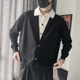 MX208-P108-控14852%粘纤29.7%聚酯纤维18.3%锦纶假两件毛衣底，男装针织衫/毛衣，电商A216