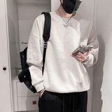 WY223-M-3XL-特P68控98-面50%50%涤风格蝙蝠衫卫衣大面积对称钢印，男装卫衣，电商A216