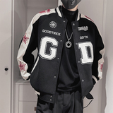 WT73-P138-控178M-3XL面料聚酯纤维贴标绣花棒球服微阔版型，男装夹克，电商A216