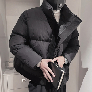 Y77-P138-控178 潮牌痞帅外套男冬棉服男款高级感2023新款棉袄黑图片