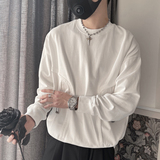 WY122-P68加绒P73控98秋套头圆领休闲纯色加绒卫衣男超牌黑色，男装卫衣，电商A216