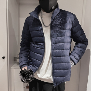 Y115-P128控178-M-3XL-聚酯纤维50绒（50-100）格立领羽绒服