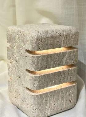 现代简约方形石材装饰摆件