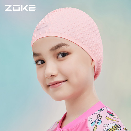 zoke洲克硅胶游泳帽防水护发护耳