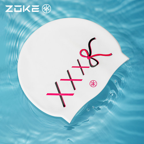 洲克硅胶泳帽护发护耳游泳训练