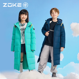 洲克轻棉服游泳队服男女童中大童加绒保暖游泳训练户外衣服儿童