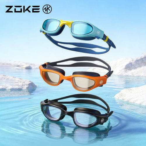 ZOKE高清防雾防水泳镜