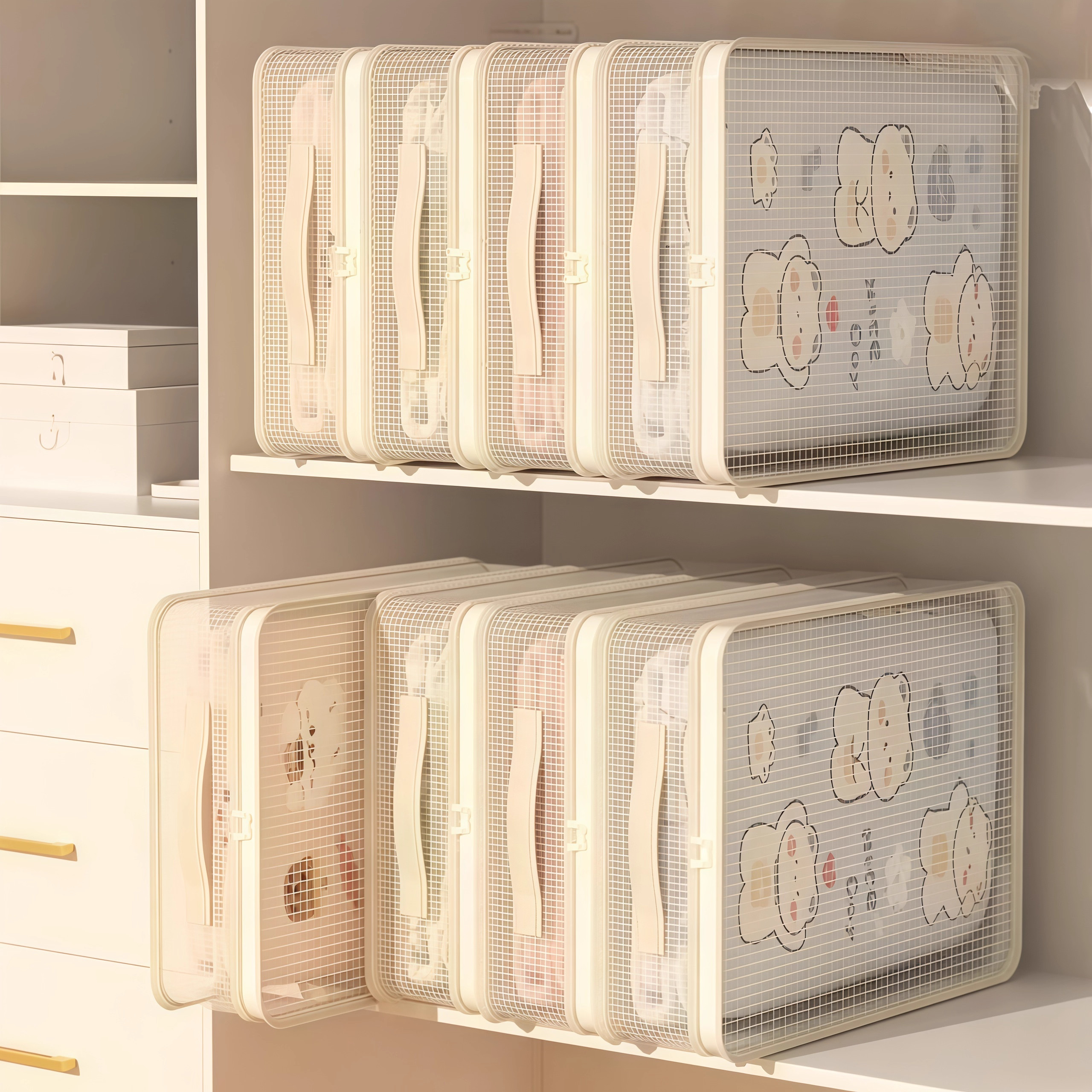 网纱四件套专用收纳袋防尘装被子