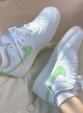 NIKE耐克COURTVISIONLONN小空军运动空军一号板鞋女鞋FV9952-104