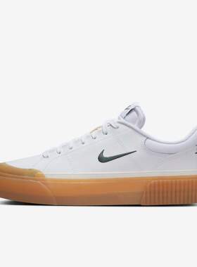 NIKE耐克WMNS court LEGACY LIFT白色休闲鞋 FV5526-100