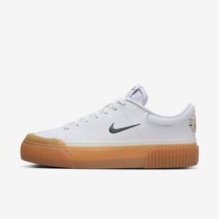 LIFT白色休闲鞋 NIKE耐克WMNS court LEGACY 100 FV5526