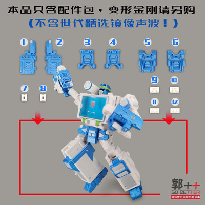 世代精选镜像声波配件包