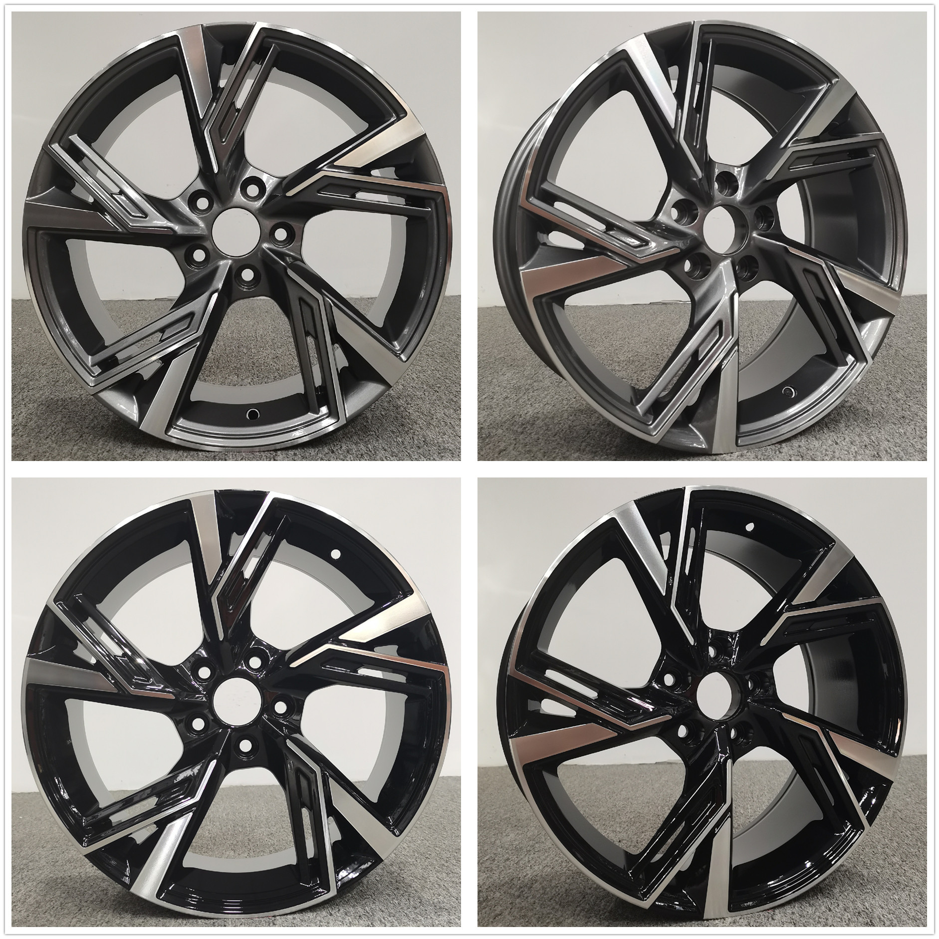 适用于17寸18寸19寸20奥迪A4L A6L A7迈腾帕萨特剪刀脚轮毂FBX154