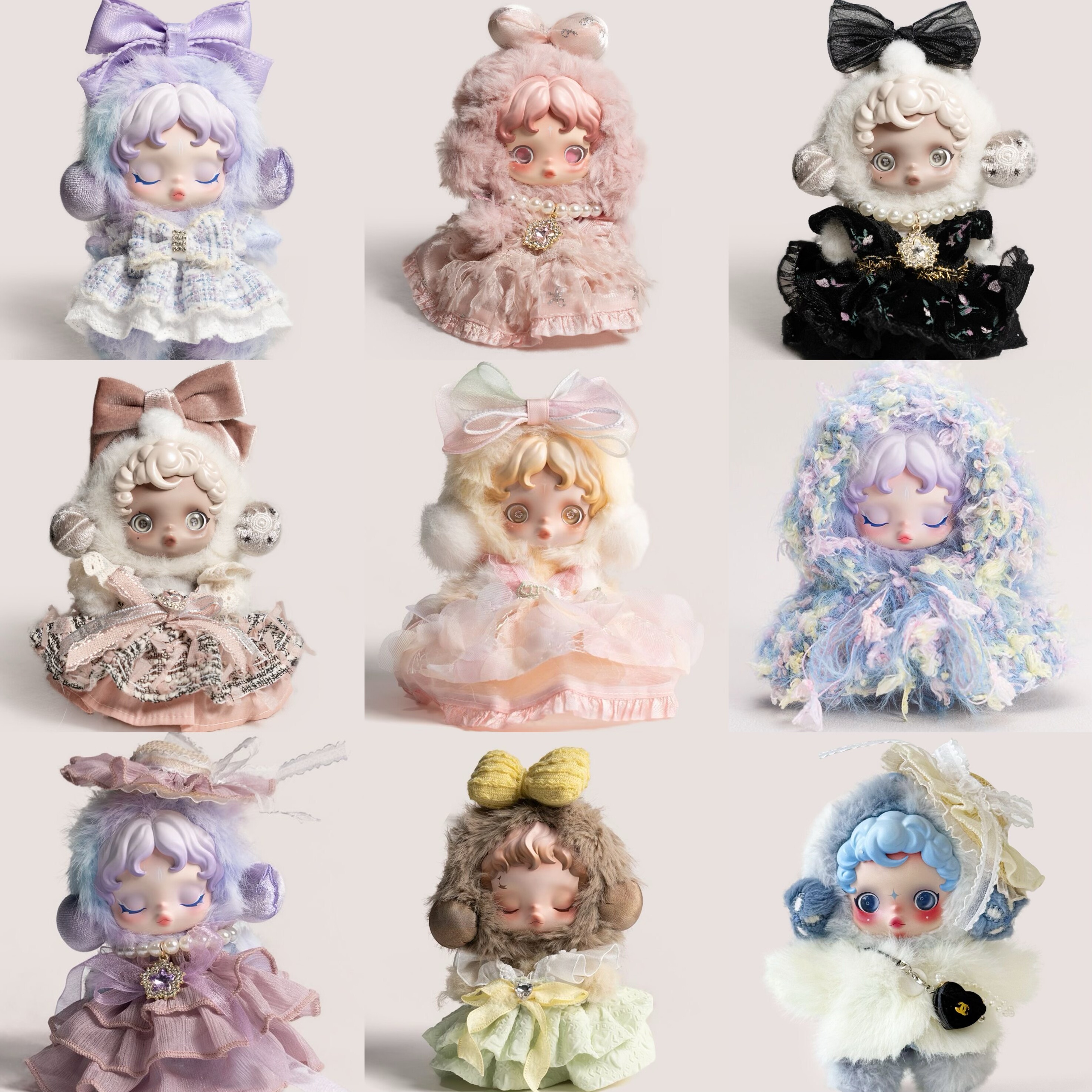 sp光织园自制娃娃裙子衣服套装