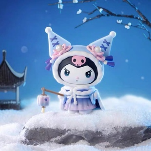 正品 华服系列盲盒周边凯蒂猫酷洛米周边摆件礼物 TOPTOY三丽鸥四季