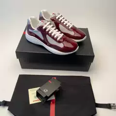 Cross-Border Foreign Trade P Brand 25Ss New Casual Shoes, the Most Stylish America's Cup Lace-Up Sports Casual Commuter Running Shoes