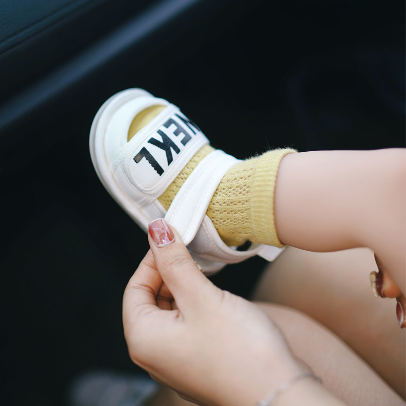 婴儿凉鞋软底防滑男女宝宝学步鞋子春秋夏季款0-3-6月一岁魔术贴1,童鞋/婴儿鞋/亲子鞋,婴儿步前鞋/袜鞋,淘宝优惠券,粉丝福利购,淘宝优惠卷