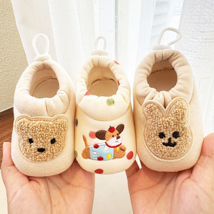 9个月婴儿袜鞋 步前鞋 透气 春秋季 1岁男女宝宝软底初生不掉鞋