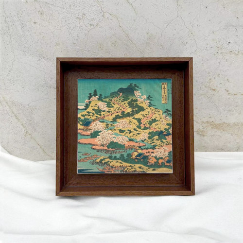 实木油画框双层外框L型悬浮丙烯画框订制定做装裱简约数字油画框