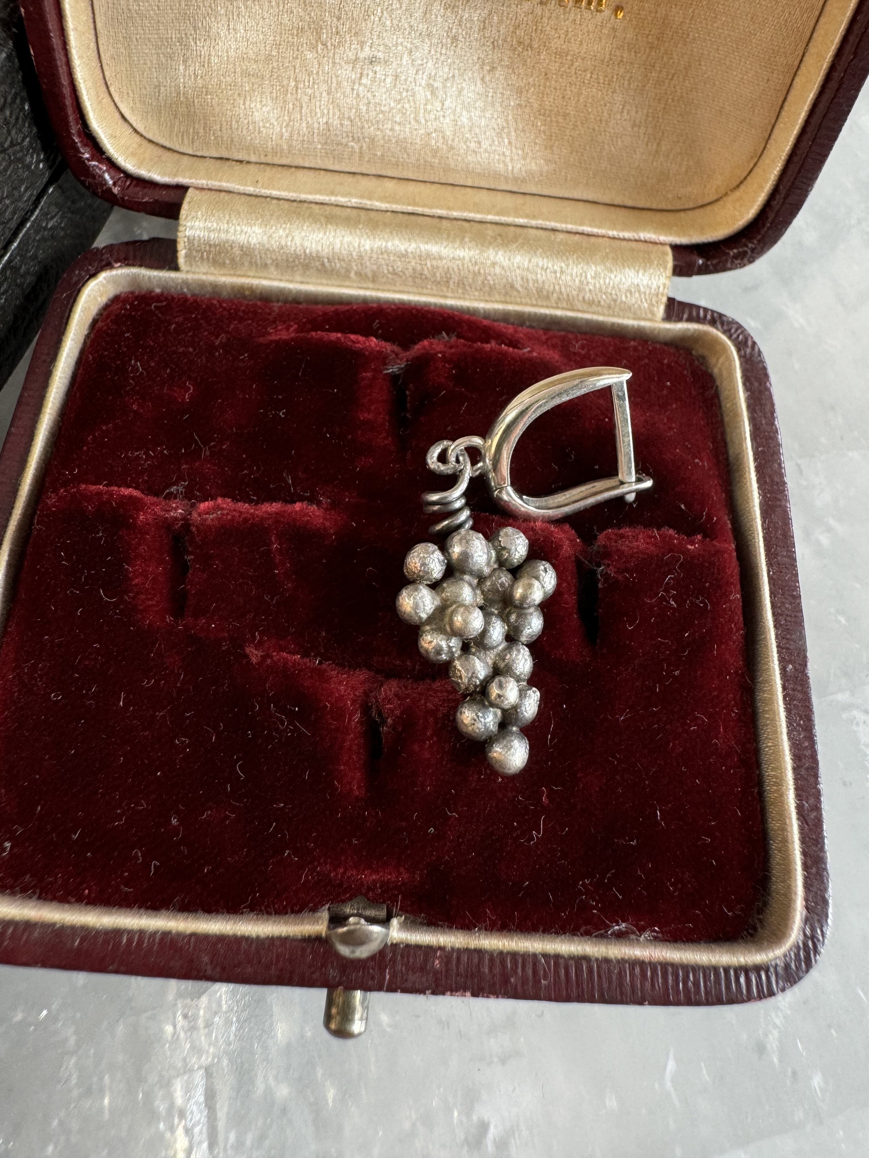 pasttimes葡萄酒神通体925银耳环葡萄银耳环宫廷复古设计师,饰品/流行首饰/时尚饰品新,银饰耳饰,淘宝优惠券,粉丝福利购,淘宝优惠卷