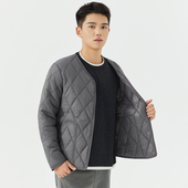 秋冬保暖棉衣男轻薄内穿小棉袄防寒打底羽绒棉内胆中青年棉服内搭