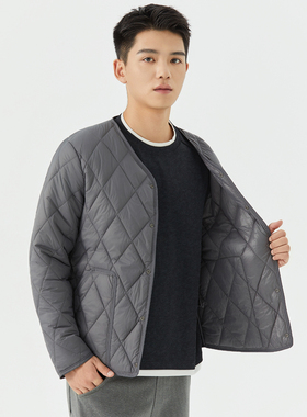 秋冬保暖棉衣男轻薄内穿小棉袄防寒打底羽绒棉内胆中青年棉服内搭