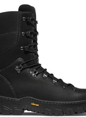 代购Danner战术靴男士防火防滑防电击透气8英寸非绝缘黑色钢中底