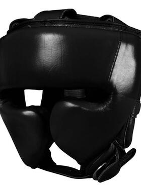 海外代购Title Boxing拳击护具面部防护吸湿排汗系带调节全包裹