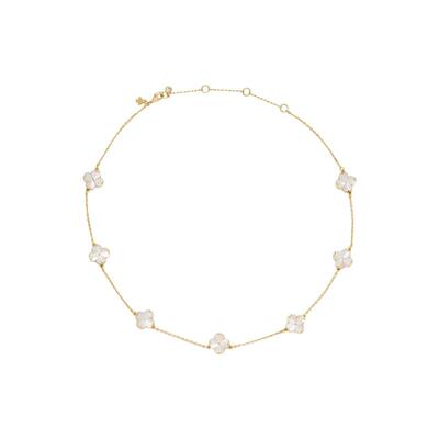 美国代购kate spade NEW YORK女士项链可调节龙虾扣铜镀金贝母