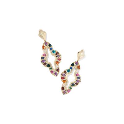 海外代购Kendra Scott（饰品）女士耳钉佩戴舒适稳固防脱镀金