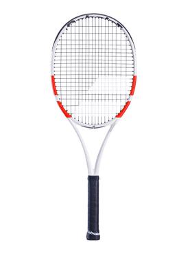 代购BABOLAT百保力网球拍击球控球发力18x20白色红色网球训练