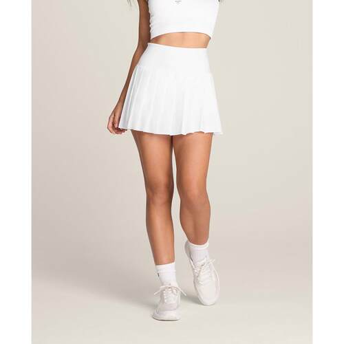 代购Wilson威尔胜女士网球裙快干防晒透气防滑腰围白色高腰